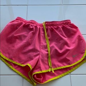 Nike XS Running Shorties Bright Pink!